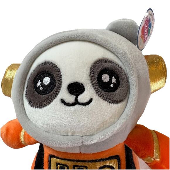 Nanco Panda Bear Dressed Astronaut Plush Stuffed Animal 7” - Picture 3 of 8